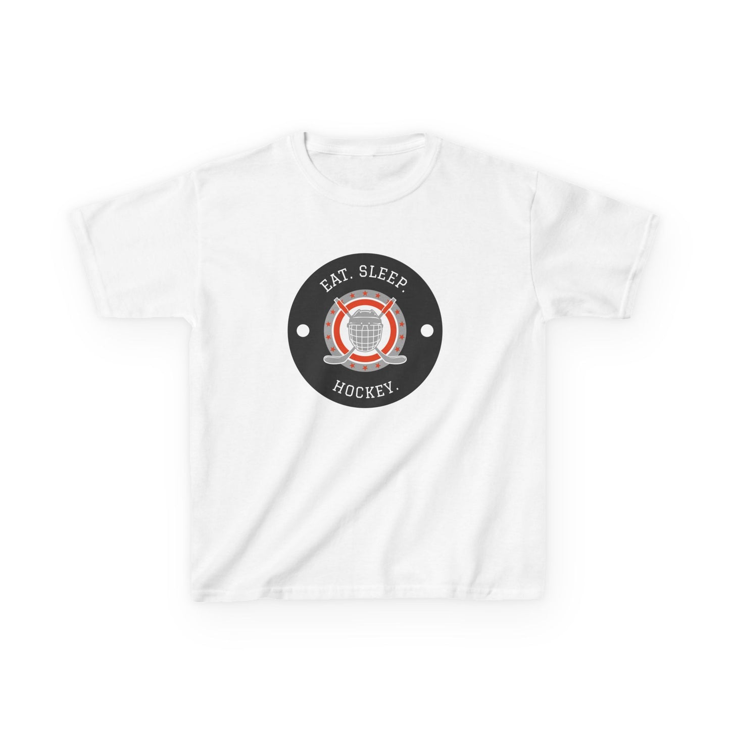 Eat. Sleep. Hockey. Kids Heavy Cotton™ Tee