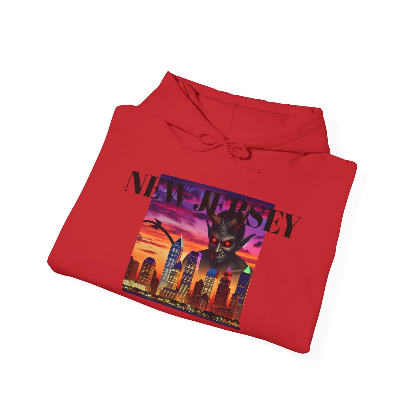 NEW JERSEY ADULT Graphic Hoodie - Unisex Heavy Blend™ - CITY SERIES