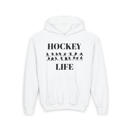Youth Hockey Life Heavy Blend Hoodie