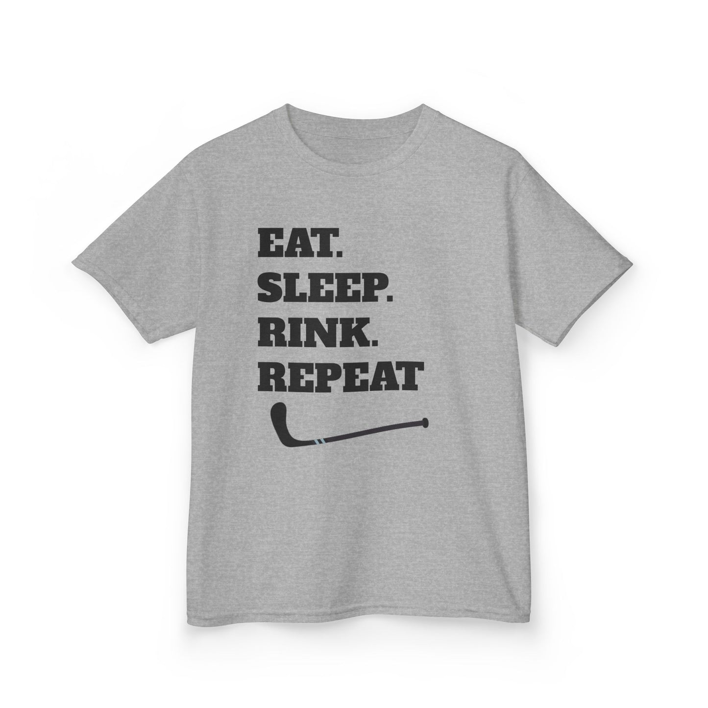 Youth Hockey Tee - Eat Sleep Rink Repeat