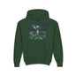 DALLAS Youth Hooded Sweatshirt - Retro Graphic Design for City Pride