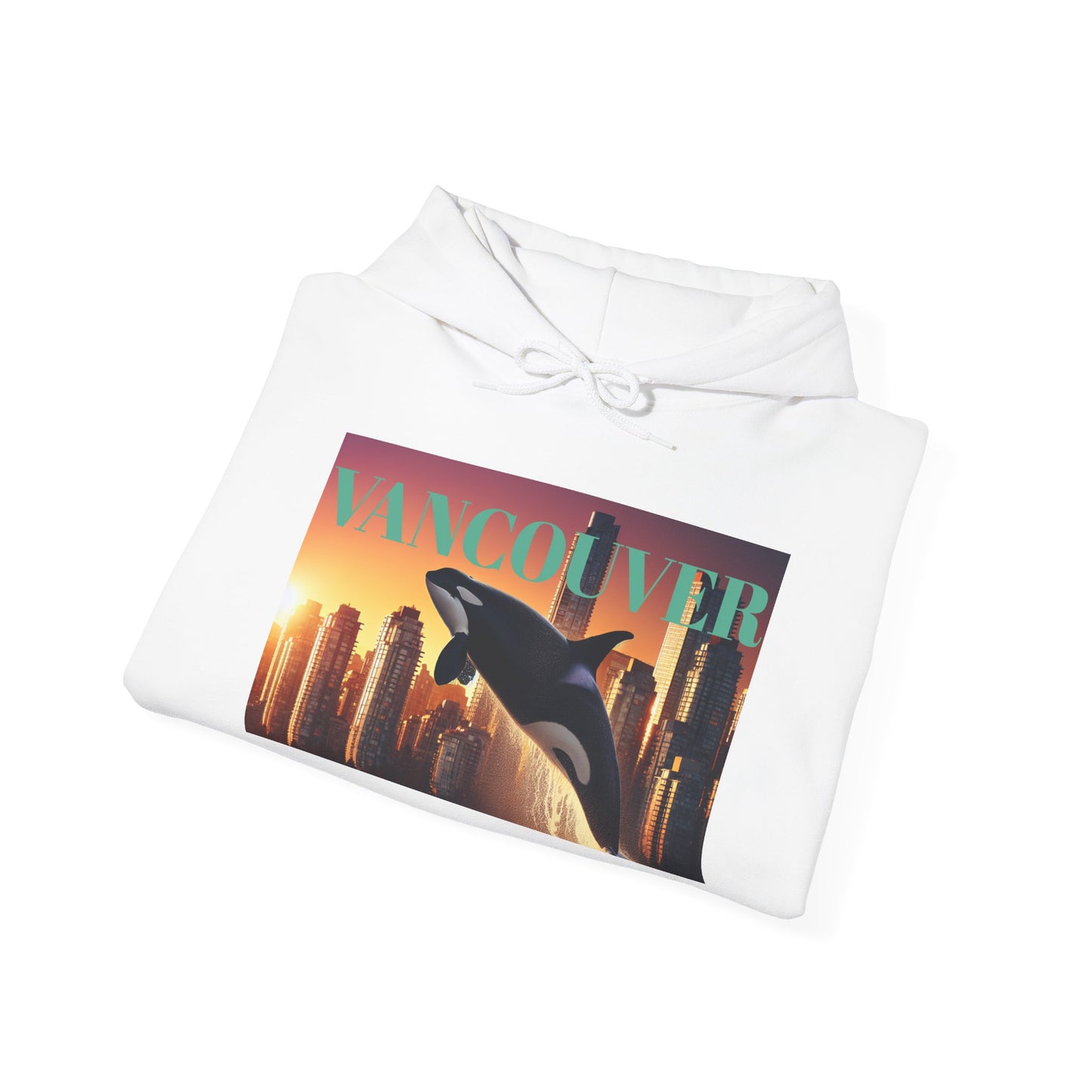 VANCOUVER ADULT Graphic Hoodie - Unisex Heavy Blend™ - CITY PRIDE SERIES