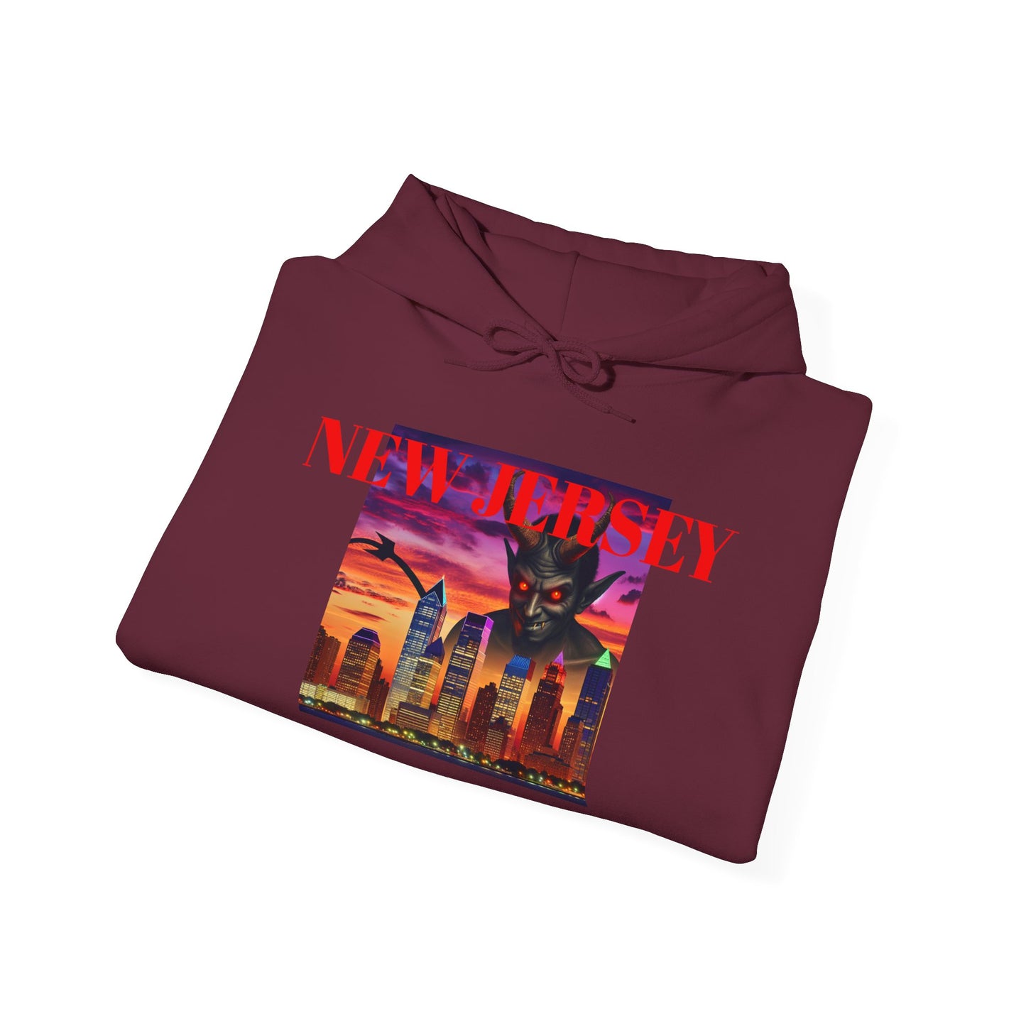 NEW JERSEY ADULT Graphic Hoodie - Unisex Heavy Blend™ - CITY SERIES