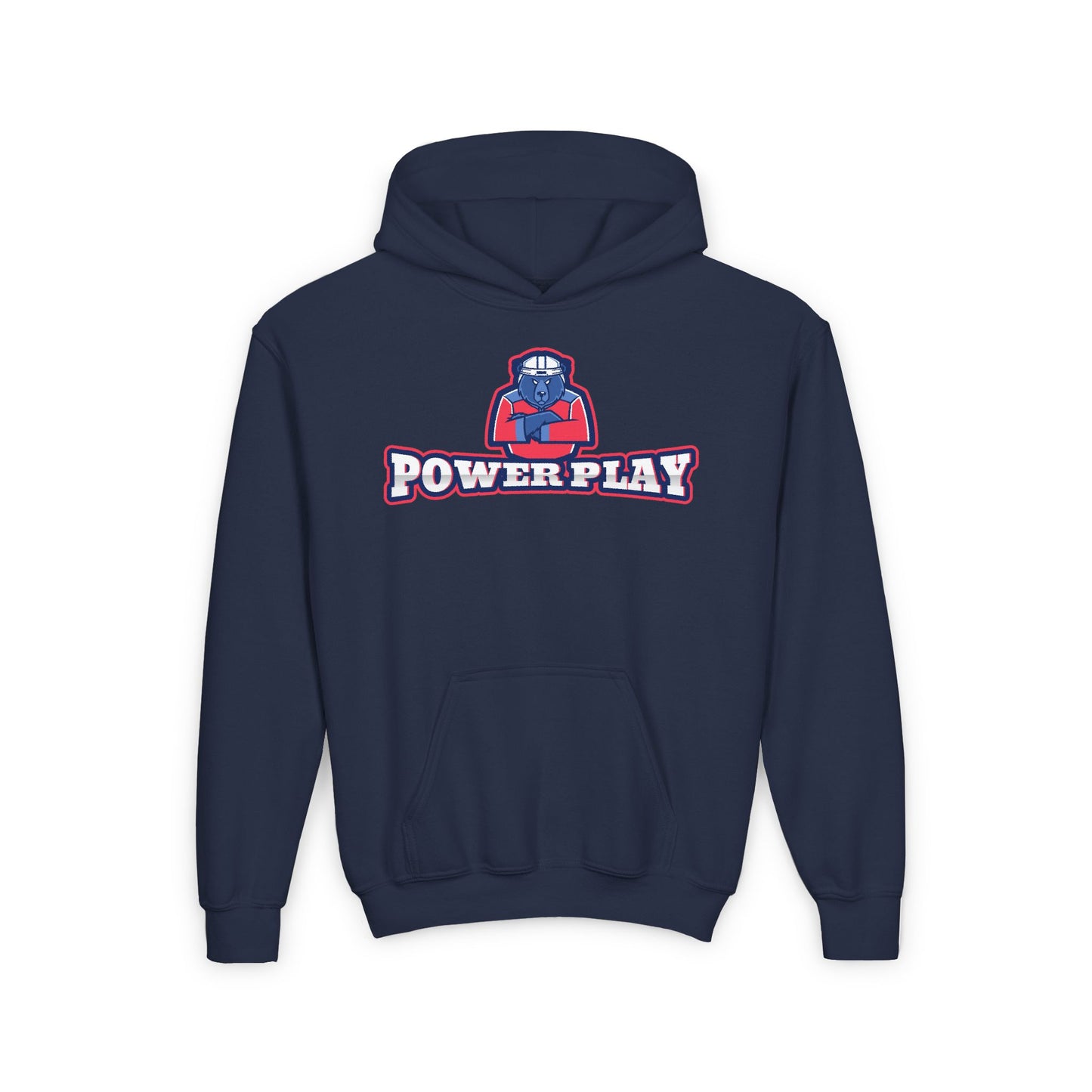 POWERPLAY Youth Heavy Blend Hooded Sweatshirt