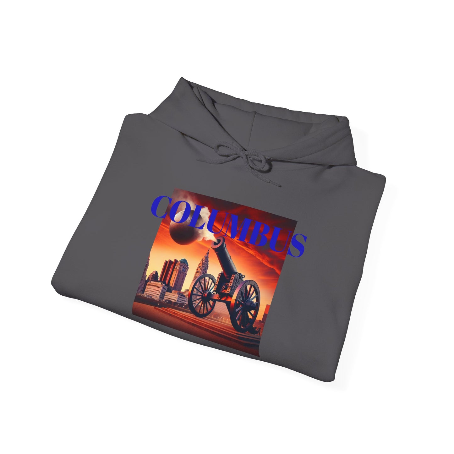COLUMBUS ADULT Graphic Hoodie - Unisex Heavy Blend™ - CITY PRIDE SERIES