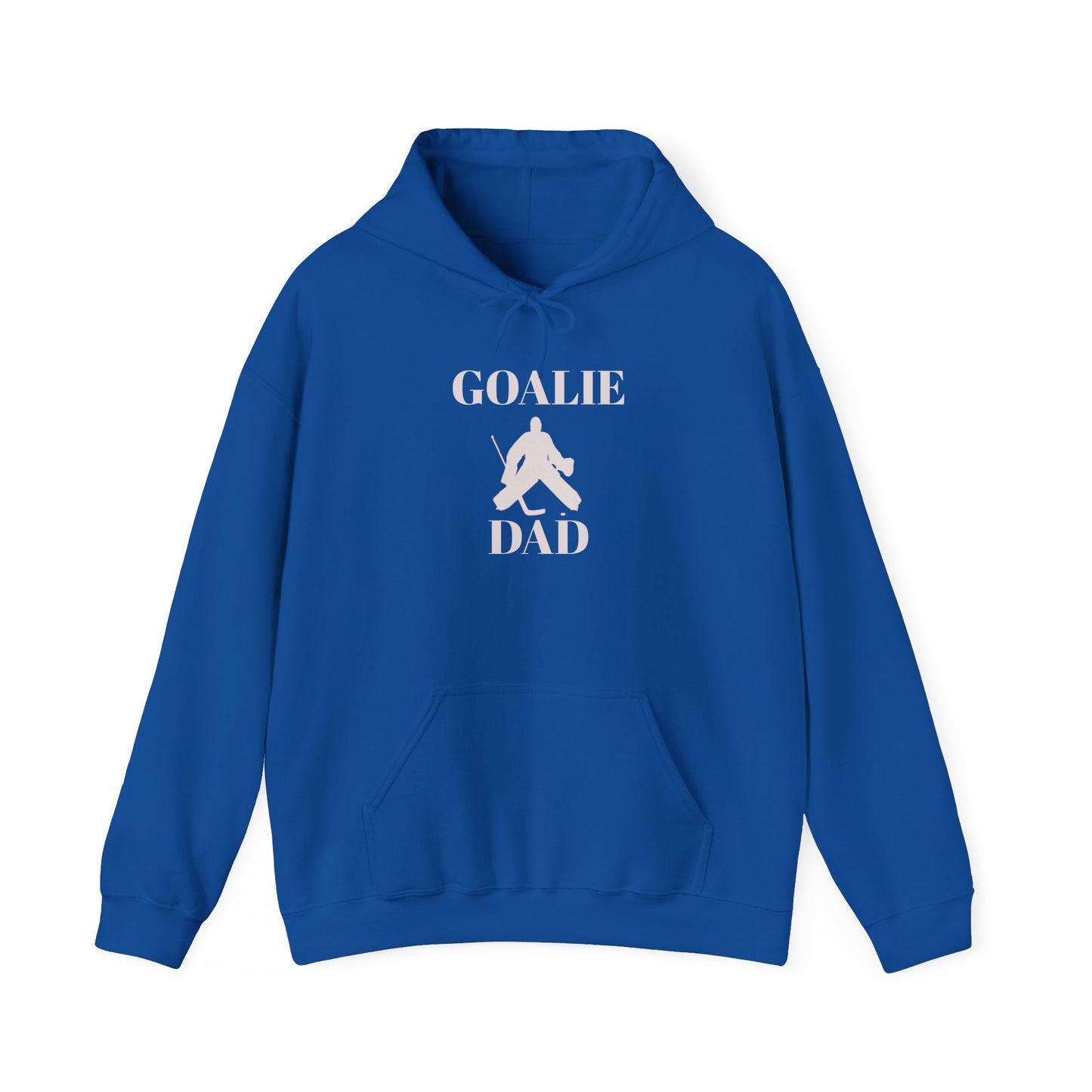 Goalie Dad Unisex Heavy Blend Hoodie - Perfect Gift for Sports Enthusiasts