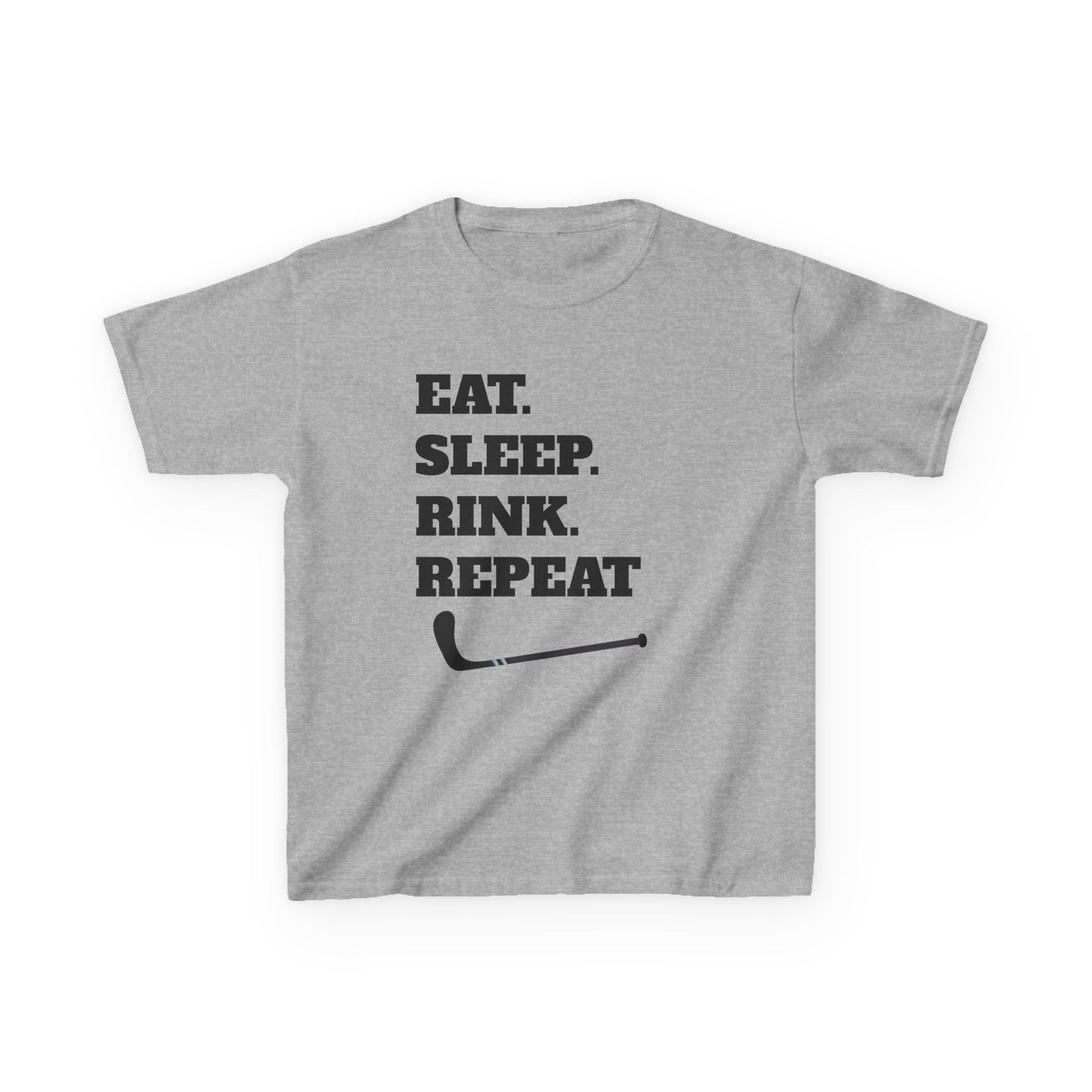 Youth Hockey Tee - Eat Sleep Rink Repeat