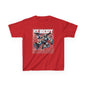 Kids Robot Ice Hockey Graphic Tee - Fun Sportswear for Young Fans