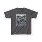Kids Robot Ice Hockey Graphic Tee - Fun Sportswear for Young Fans