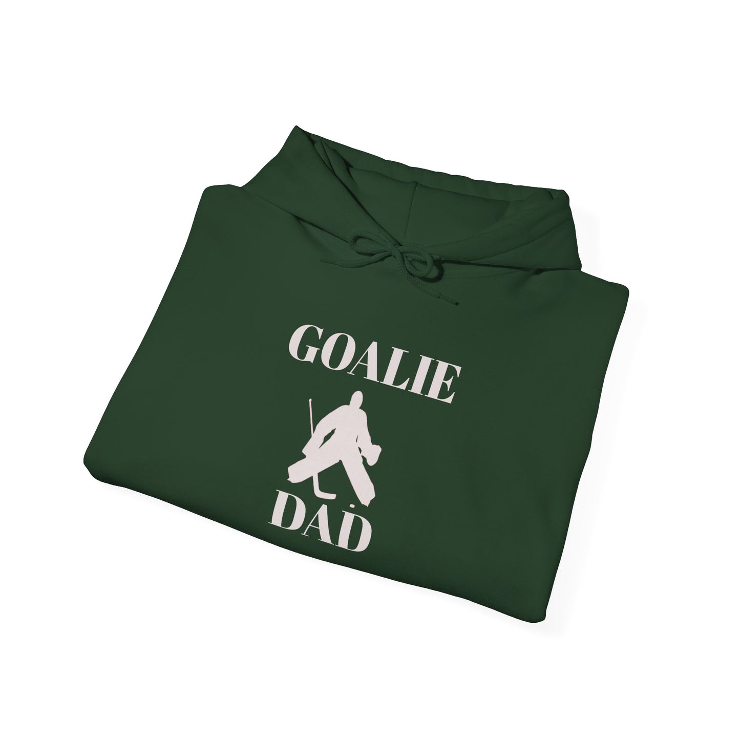 Goalie Dad Unisex Heavy Blend Hoodie - Perfect Gift for Sports Enthusiasts