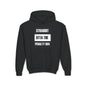 Youth Hooded Sweatshirt - "Straight Outta The Penalty Box" - Perfect for Sports Enthusiasts