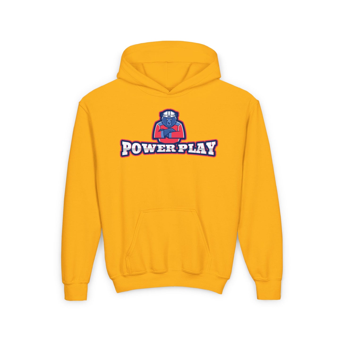 POWERPLAY Youth Heavy Blend Hooded Sweatshirt