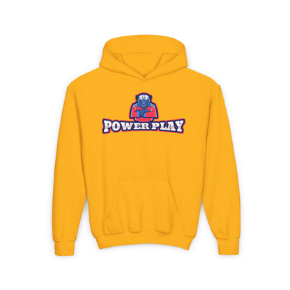POWERPLAY Youth Heavy Blend Hooded Sweatshirt