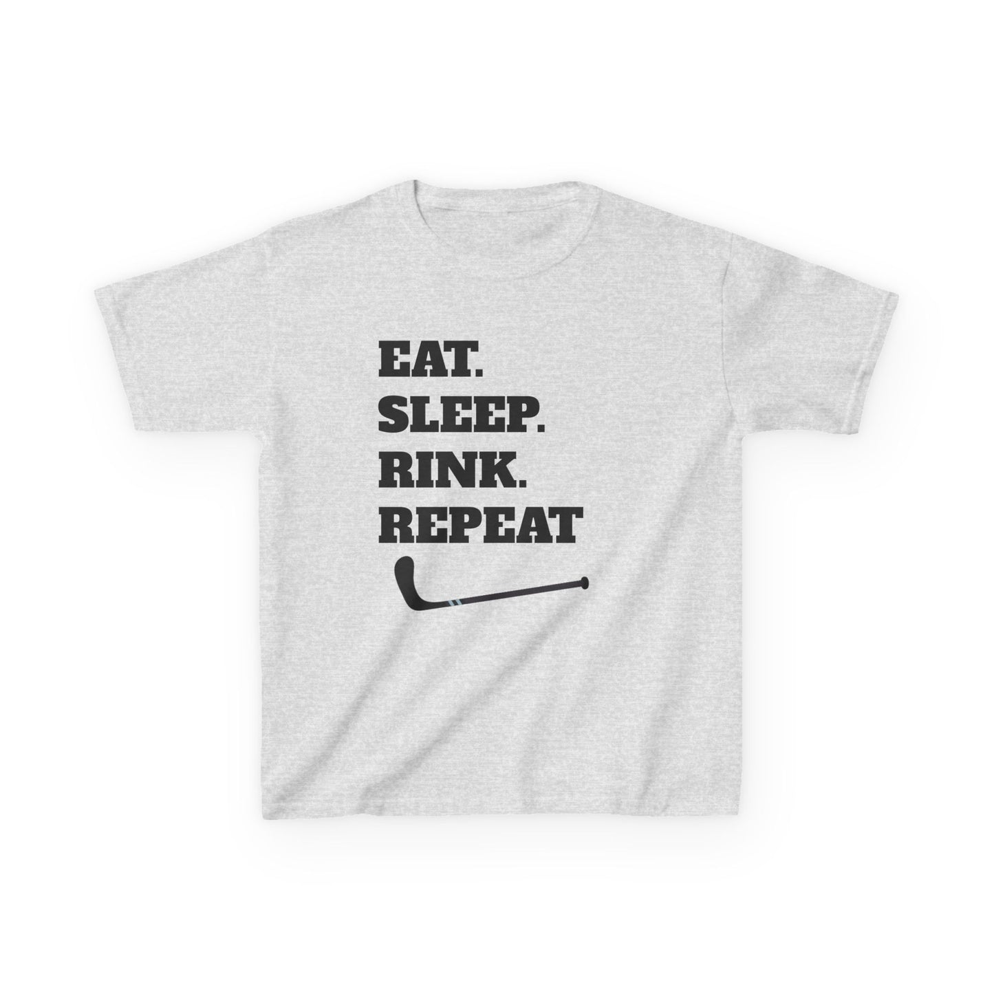 Youth Hockey Tee - Eat Sleep Rink Repeat