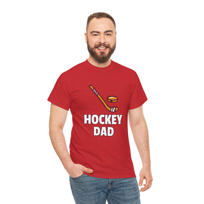 HOCKEY DAD Unisex Heavy Cotton Tee