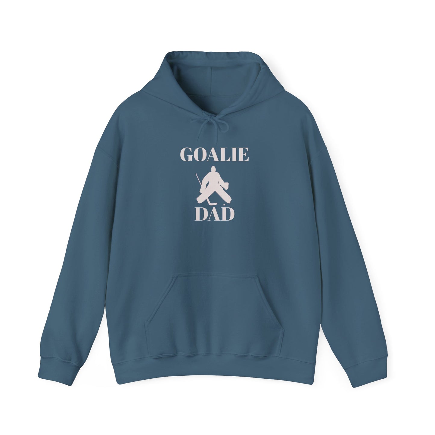 Goalie Dad Unisex Heavy Blend Hoodie - Perfect Gift for Sports Enthusiasts