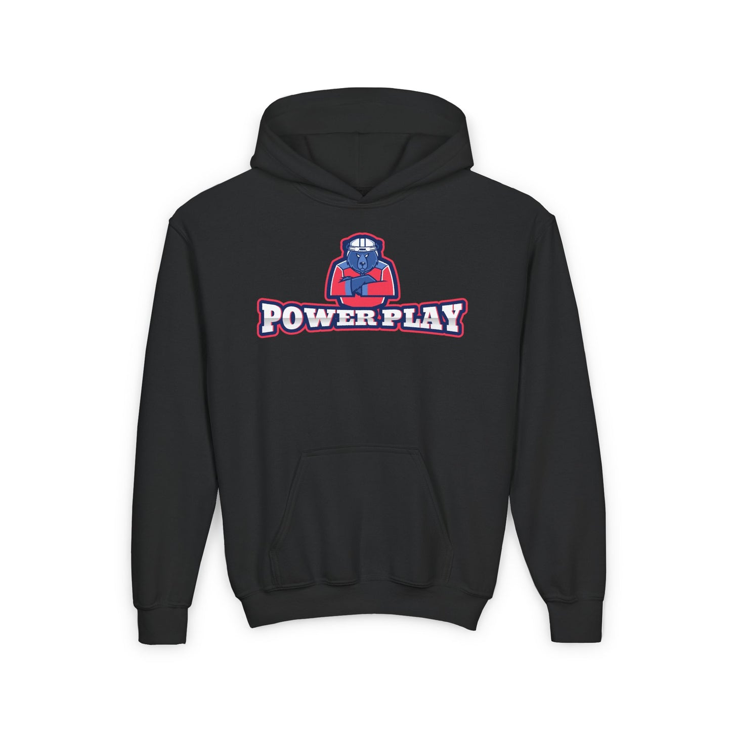 POWERPLAY Youth Heavy Blend Hooded Sweatshirt