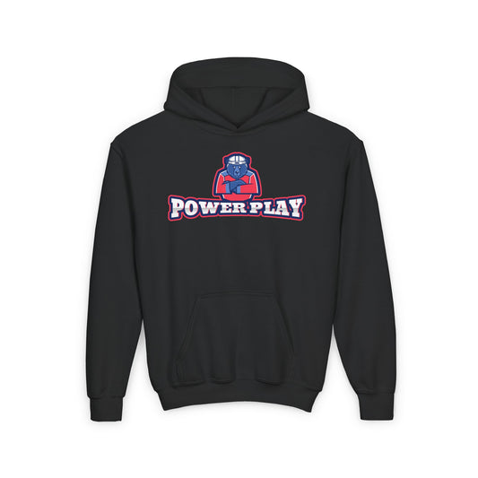 POWERPLAY Youth Heavy Blend Hooded Sweatshirt