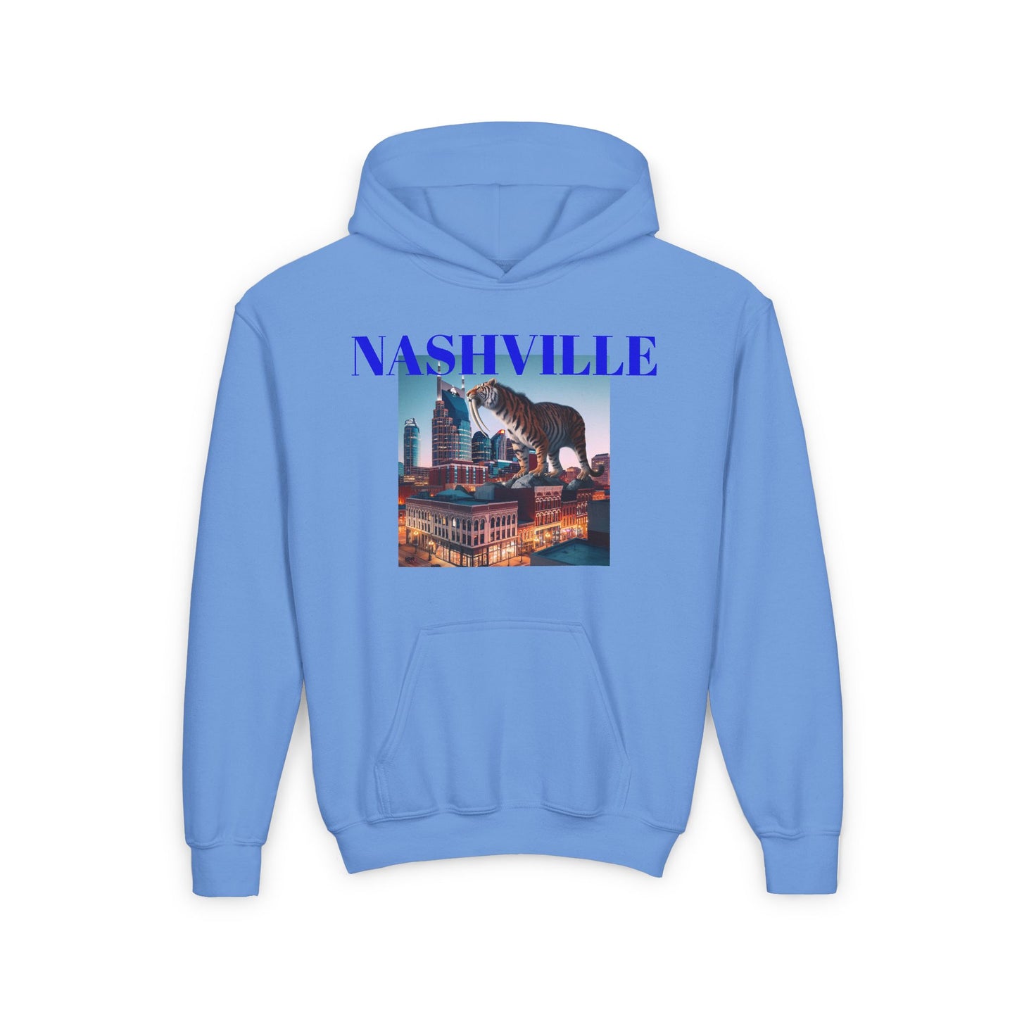 Youth Nashville Graphic Hoodie - Heavy Blend Sweatshirt