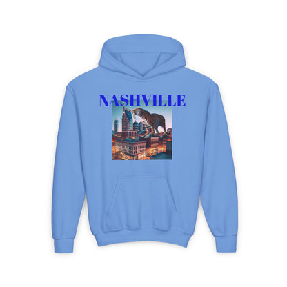 Youth Nashville Graphic Hoodie - Heavy Blend Sweatshirt