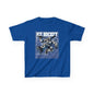 Kids Robot Ice Hockey Graphic Tee - Fun Sportswear for Young Fans