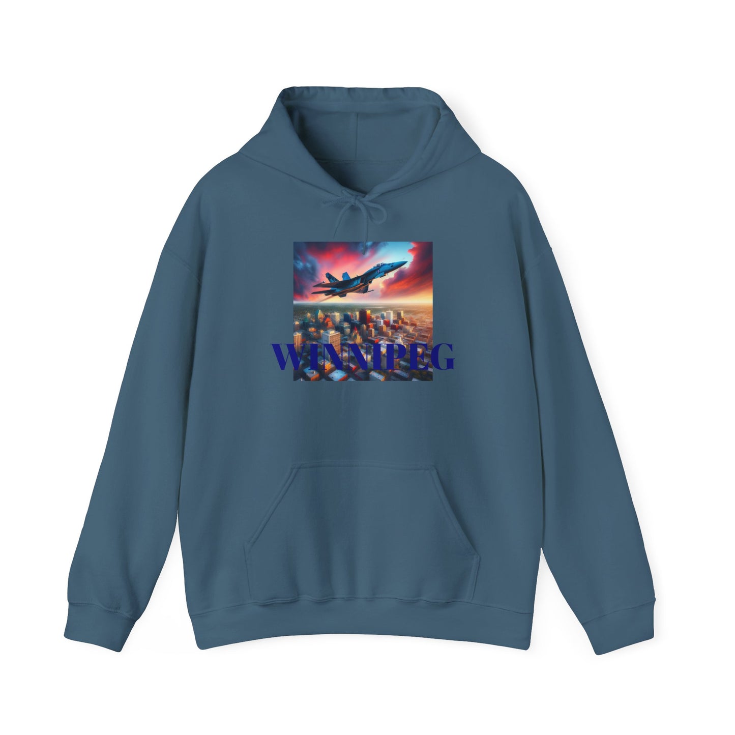 WINNIPEG ADULT Graphic Hoodie - Unisex Heavy Blend™ - CITY SERIES