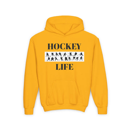 Youth Hockey Life Heavy Blend Hoodie