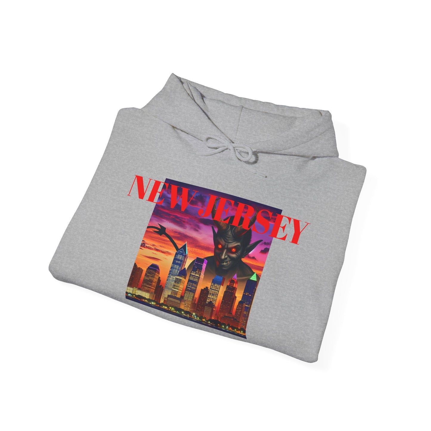 NEW JERSEY ADULT Graphic Hoodie - Unisex Heavy Blend™ - CITY SERIES
