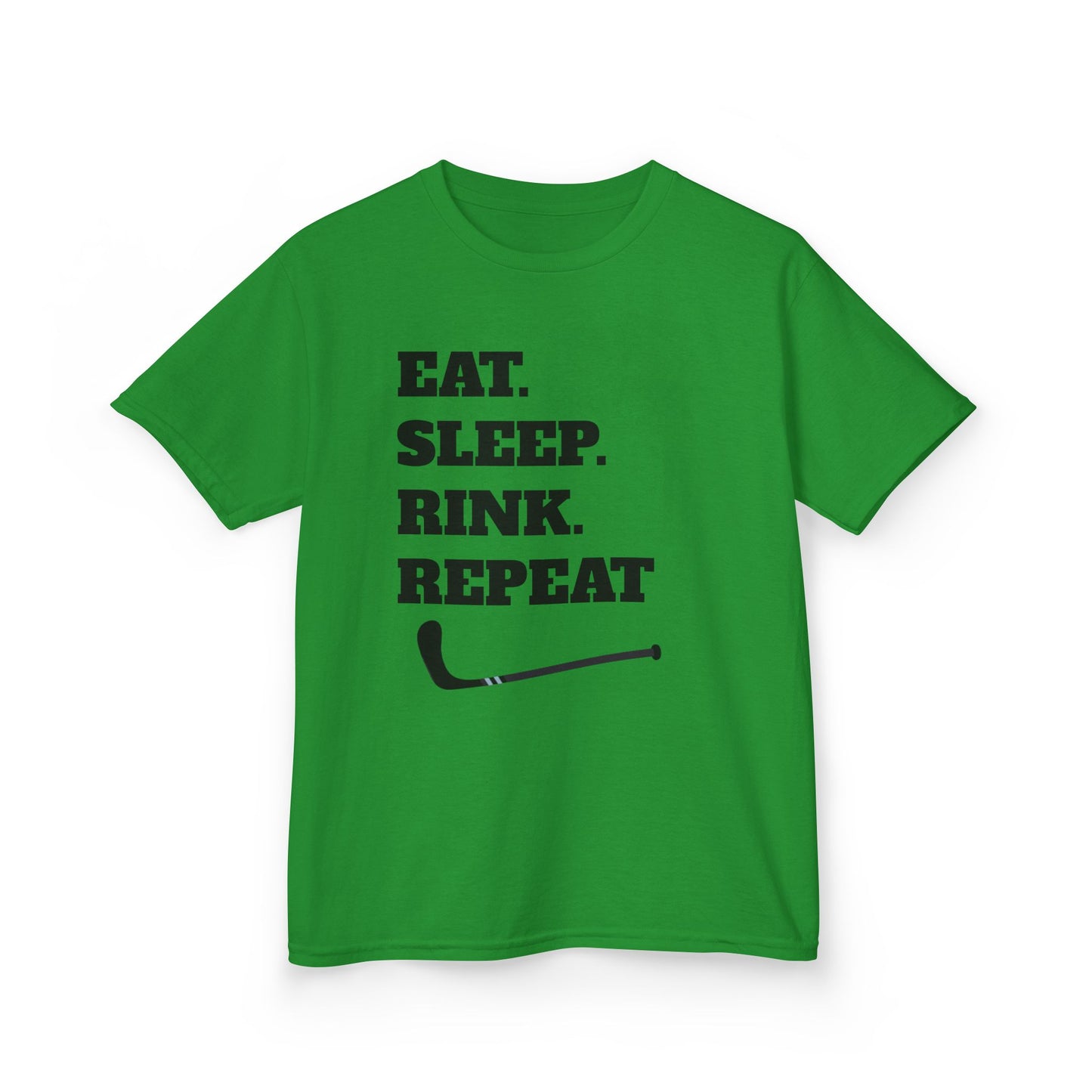Youth Hockey Tee - Eat Sleep Rink Repeat