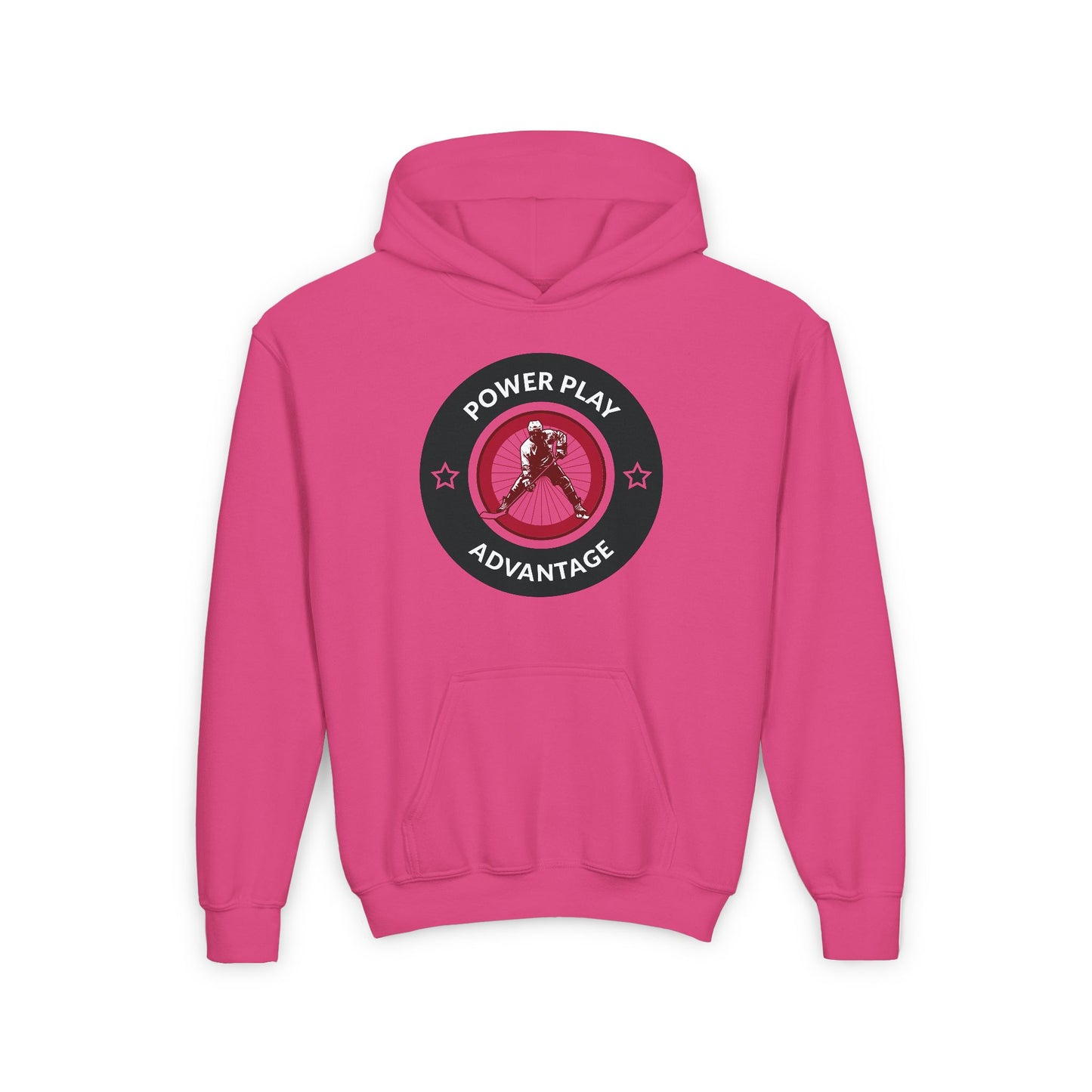 POWERPLAY ADVANTAGE Youth Heavy Blend Hooded Sweatshirt
