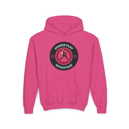 POWERPLAY ADVANTAGE Youth Heavy Blend Hooded Sweatshirt