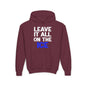 LEAVE IT ALL ON THE ICE - Youth Heavy Blend Hoodie