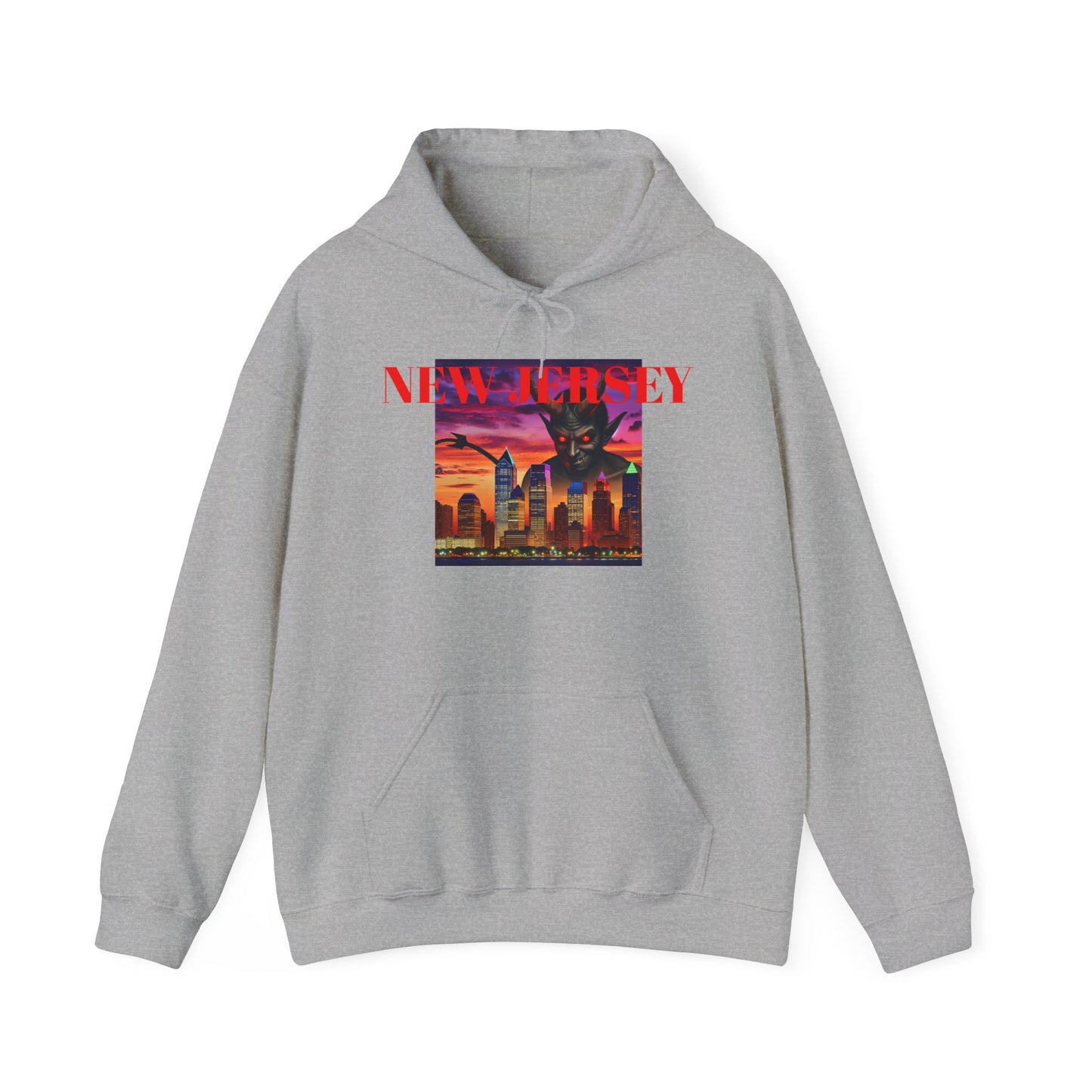 NEW JERSEY ADULT Graphic Hoodie - Unisex Heavy Blend™ - CITY SERIES