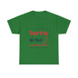 LETS DO THAT HOCKEY Unisex Heavy Cotton Tee