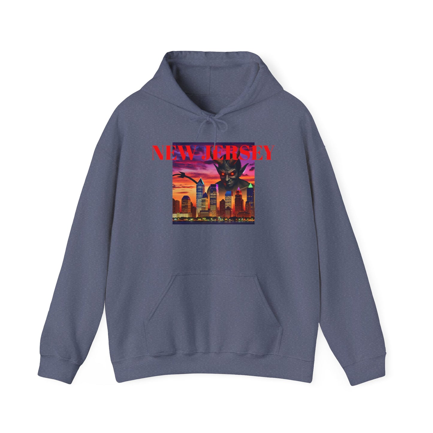NEW JERSEY ADULT Graphic Hoodie - Unisex Heavy Blend™ - CITY SERIES