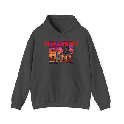 NEW JERSEY ADULT Graphic Hoodie - Unisex Heavy Blend™ - CITY SERIES