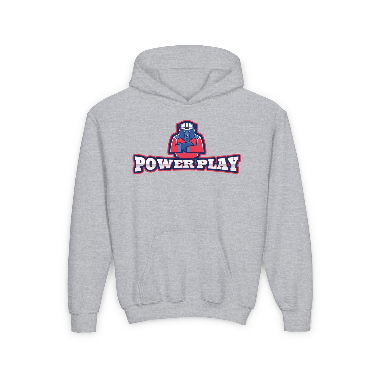 POWERPLAY Youth Heavy Blend Hooded Sweatshirt