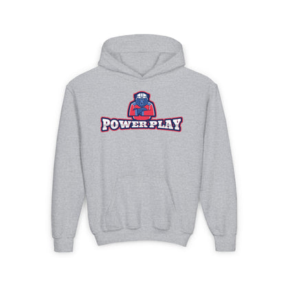 POWERPLAY Youth Heavy Blend Hooded Sweatshirt