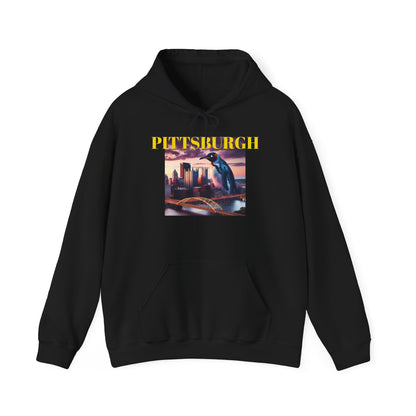 PITTSBURGH ADULT Graphic Hoodie - Unisex Heavy Blend™ - CITY SERIES
