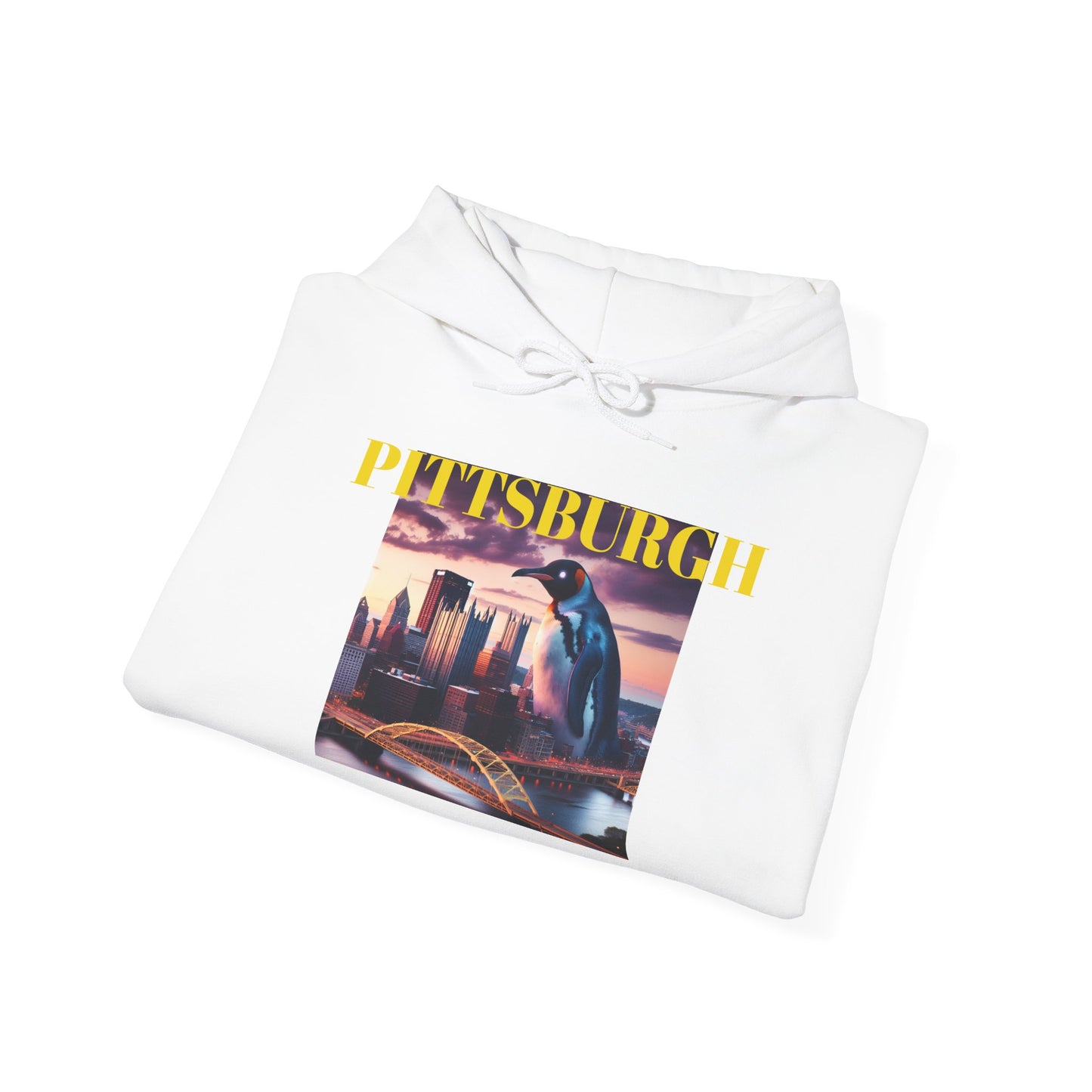PITTSBURGH ADULT Graphic Hoodie - Unisex Heavy Blend™ - CITY SERIES