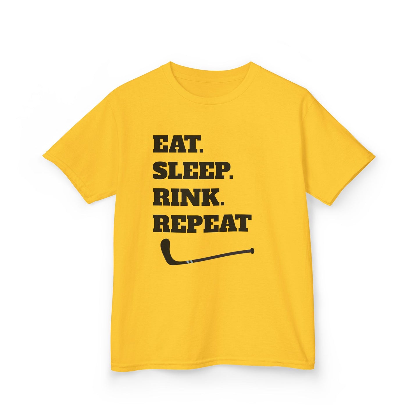 Youth Hockey Tee - Eat Sleep Rink Repeat