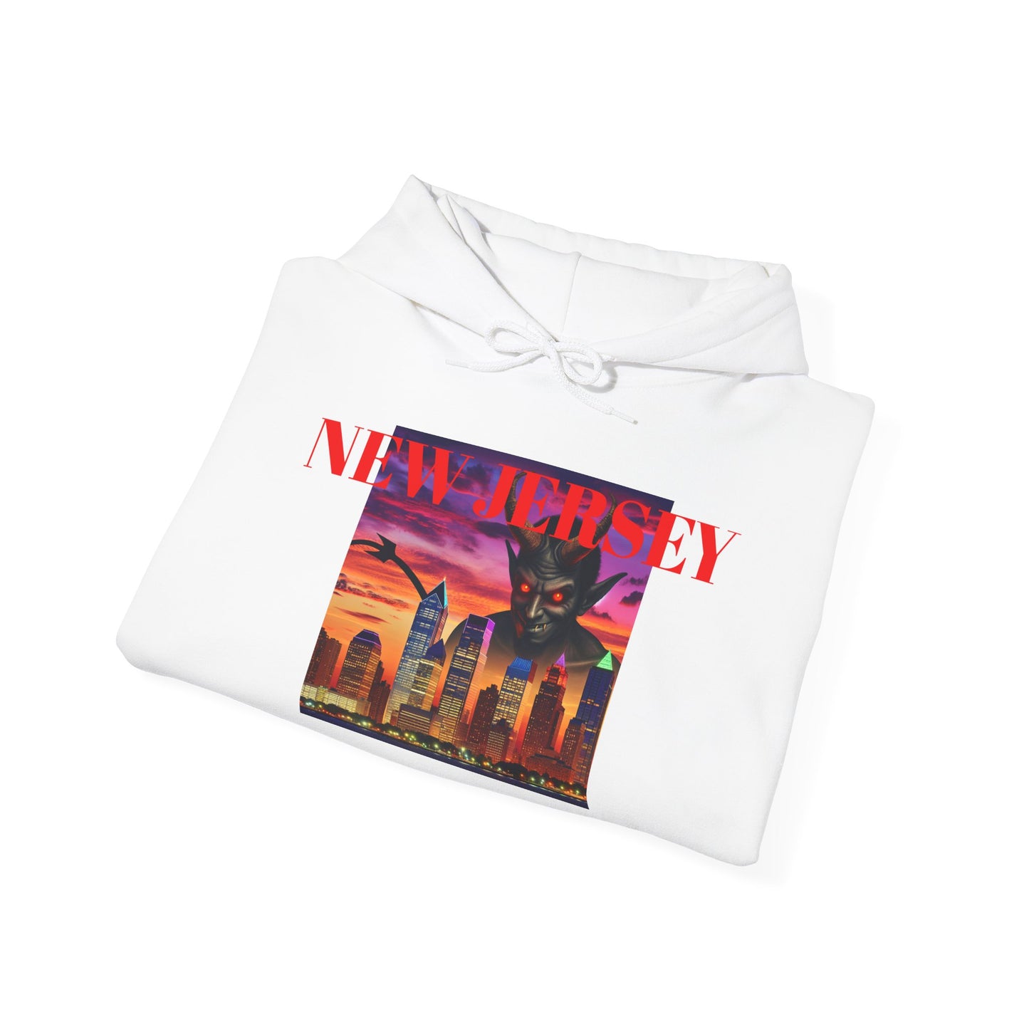 NEW JERSEY ADULT Graphic Hoodie - Unisex Heavy Blend™ - CITY SERIES