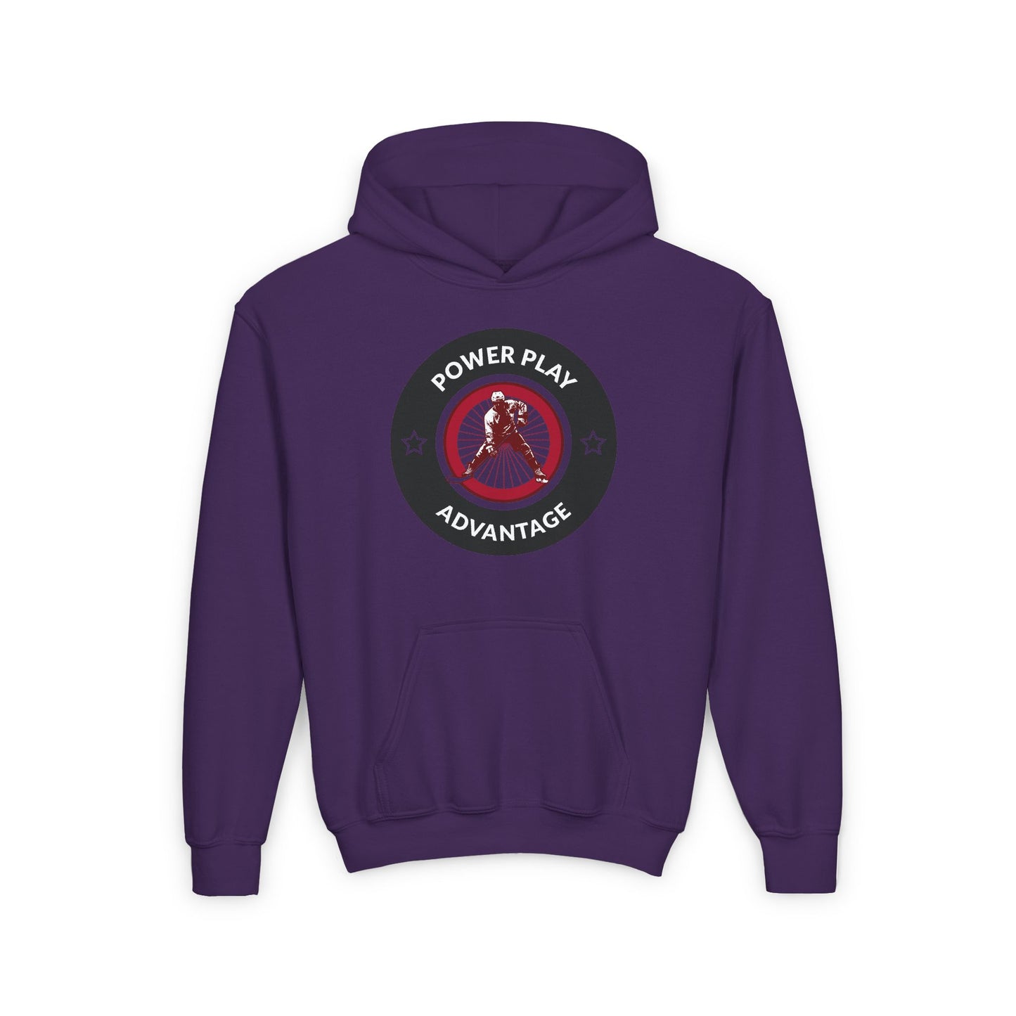 POWERPLAY ADVANTAGE Youth Heavy Blend Hooded Sweatshirt