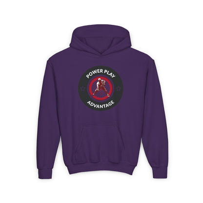POWERPLAY ADVANTAGE Youth Heavy Blend Hooded Sweatshirt