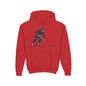 Youth Hockey Player Heavy Blend Hoodie - Perfect for Young Athletes