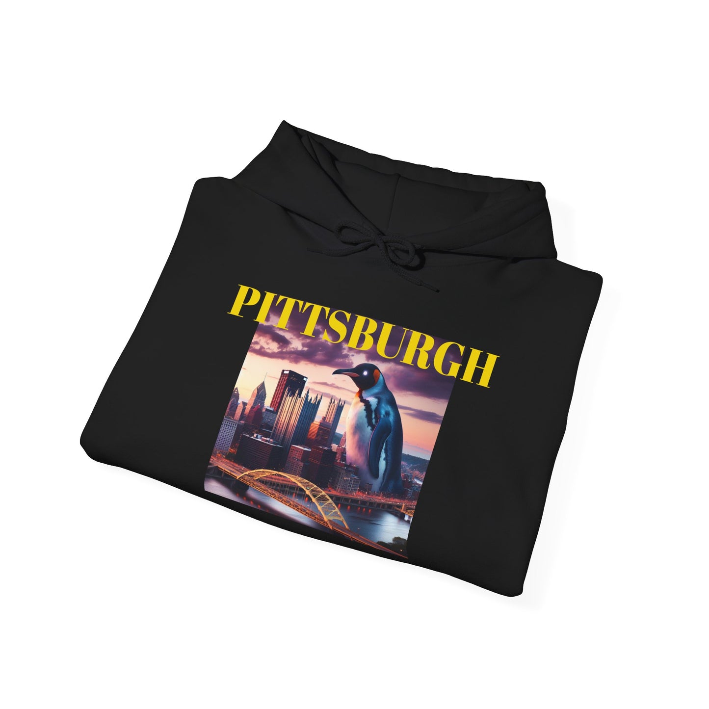 PITTSBURGH ADULT Graphic Hoodie - Unisex Heavy Blend™ - CITY SERIES
