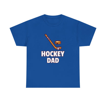 HOCKEY DAD Unisex Heavy Cotton Tee