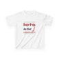 LETS DO THAT HOCKEY Kids Heavy Cotton™ Tee