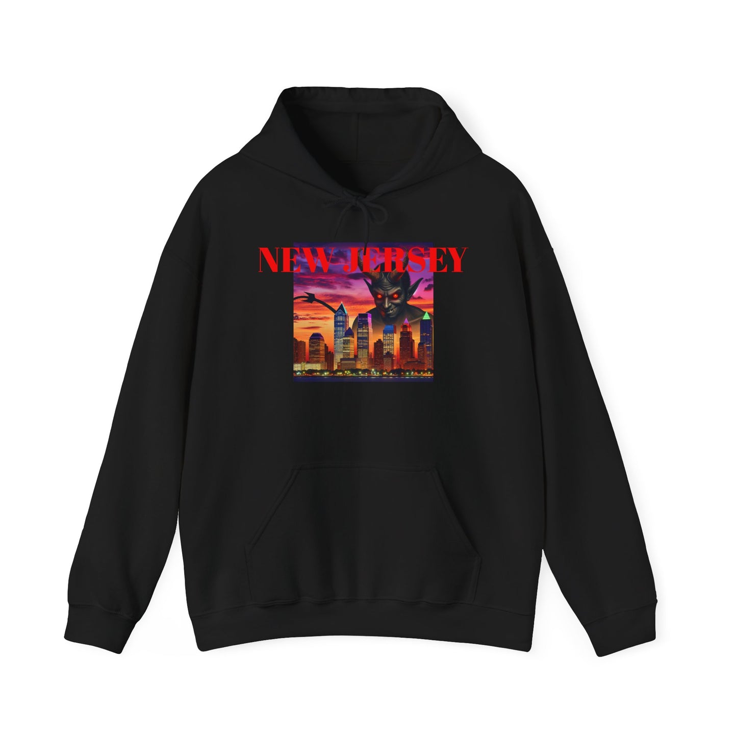 NEW JERSEY ADULT Graphic Hoodie - Unisex Heavy Blend™ - CITY SERIES