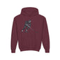 Youth Hockey Player Heavy Blend Hoodie - Perfect for Young Athletes